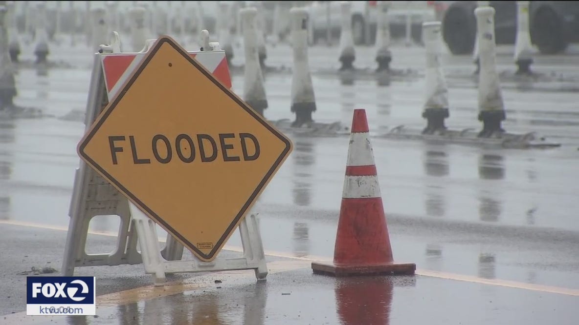 Unrelenting rain douses Bay Area, giving drivers a tough time